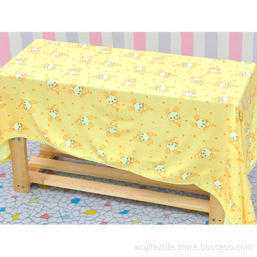 SGS Microfiber Yellow Puppy Baby Bath Towel (WJ-CH1527)
